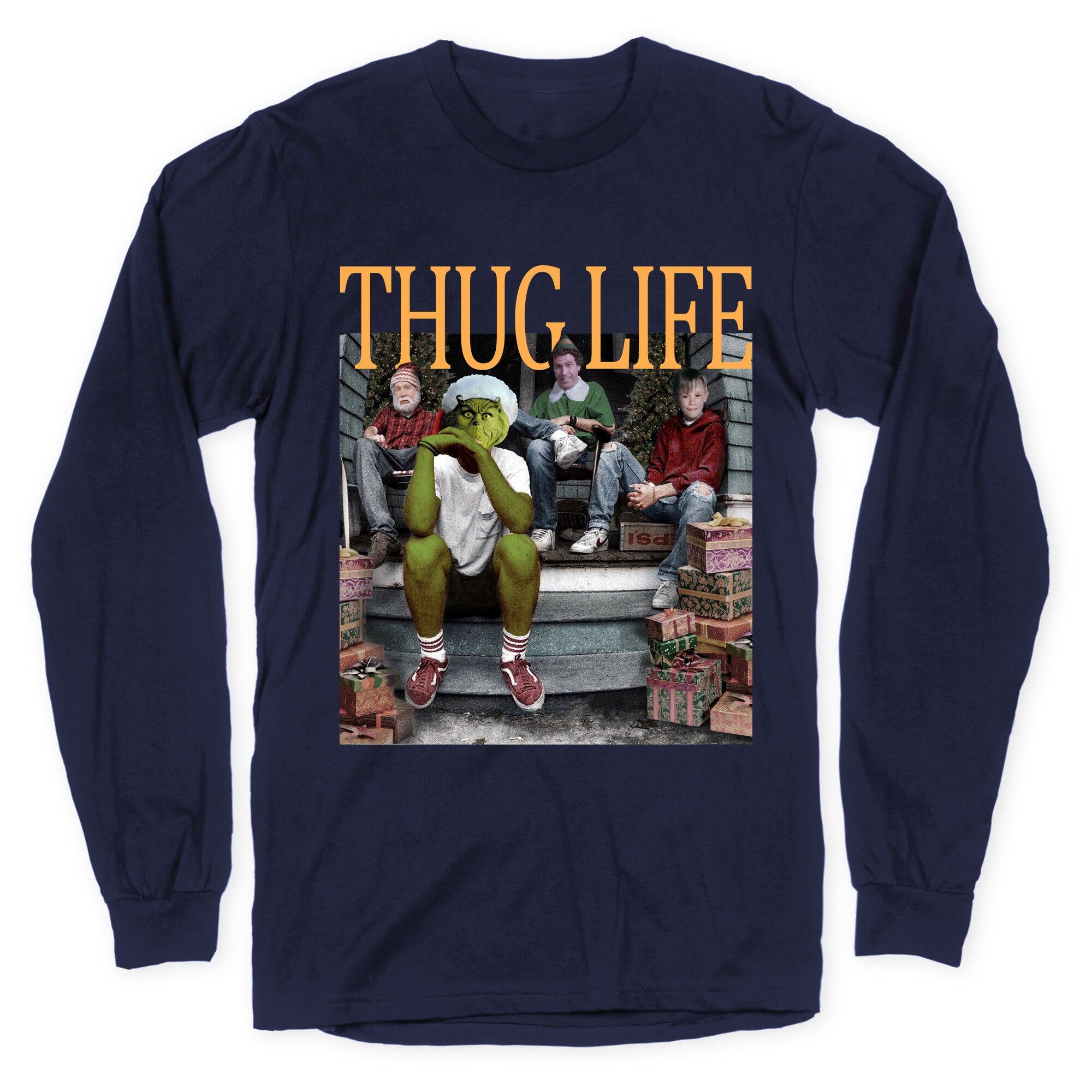 Thug Life Christmas Longsleeve Tee